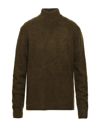 Roberto Collina Turtlenecks In Military Green