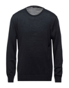 Vneck Sweaters In Dark Blue
