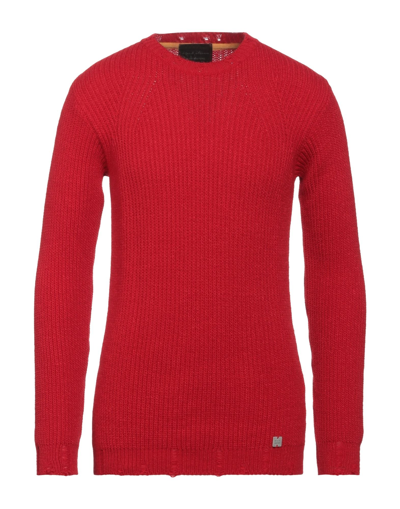 Bl.11  Block Eleven Sweaters In Red