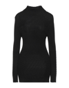 Alpha Studio Turtlenecks In Black