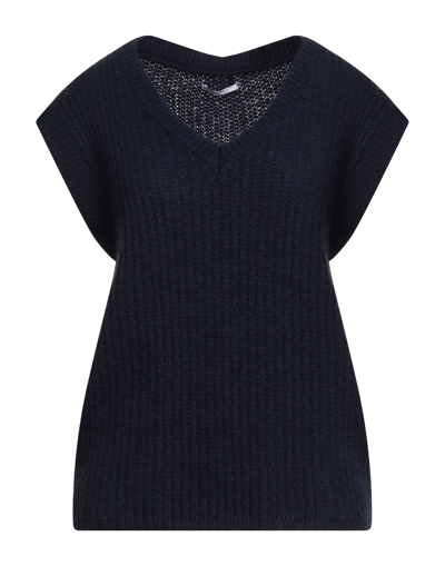 Biancoghiaccio Sweaters In Black