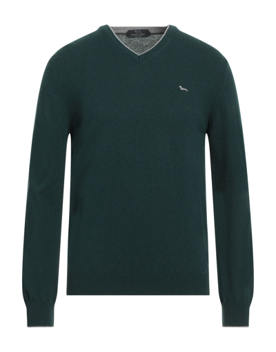 Harmont & Blaine Sweaters In Dark Green