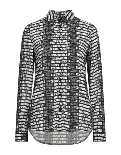 Armani Exchange Shirts In Black