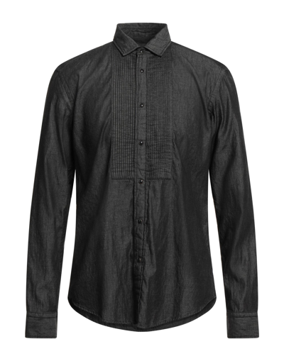 Brian Dales Denim Shirts In Black