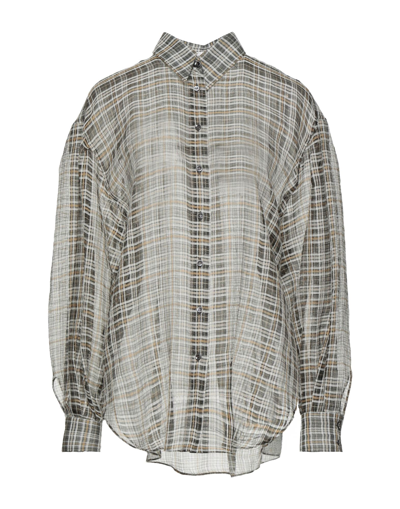 Brunello Cucinelli Shirts In Black