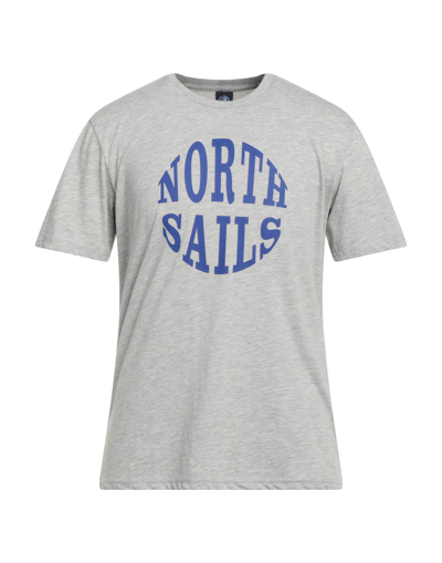 North Sails T-shirts In Grey