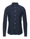Alessandro Gherardi Shirts In Dark Blue