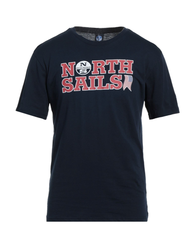 North Sails T-shirts In Blue
