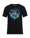 North Sails T-shirts In Black