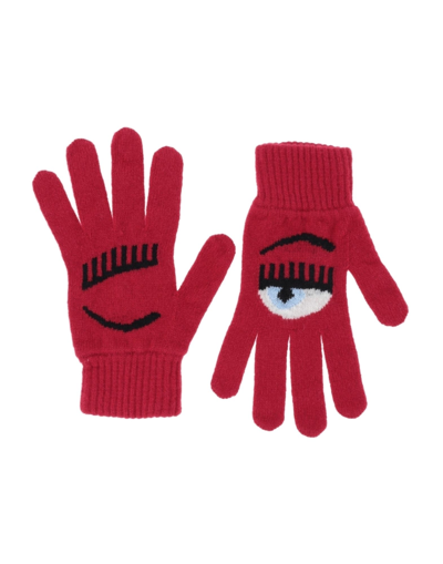 Chiara Ferragni Gloves In Red