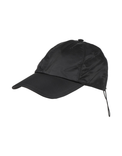 Les Hommes Hats In Black