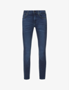 7 FOR ALL MANKIND THE ANKLE SKINNY SLIM-FIT HIGH-RISE STRETCH-DENIM JEANS,57542929