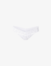 Hanky Panky Hp Sig Lace Orig Thong In White