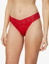 Hanky Panky Hp Sig Lace Orig Thong In Red
