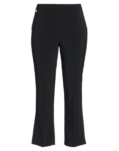 Manila Grace Woman Pants Black Size 6 Polyester, Elastane
