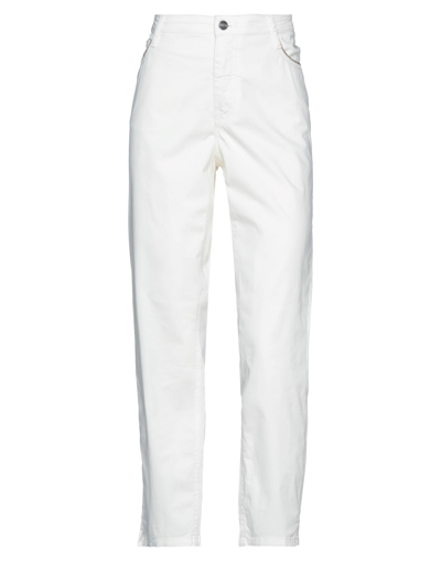 Donnavventura By Alviero Martini 1a Classe Pants In White