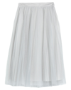 Philosophy Di Lorenzo Serafini Midi Skirts In Grey