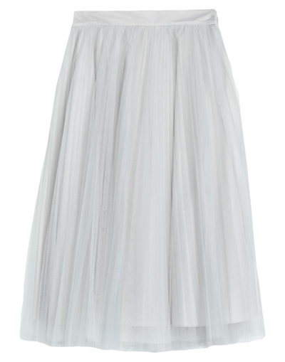 Philosophy Di Lorenzo Serafini Midi Skirts In Grey