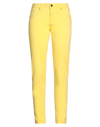 Gaudì Cropped Pants In Yellow