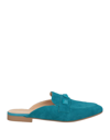 Formentini Mules & Clogs In Turquoise