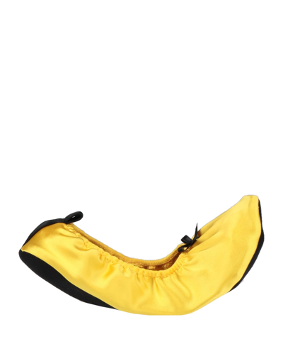 Carla G. Slippers In Yellow
