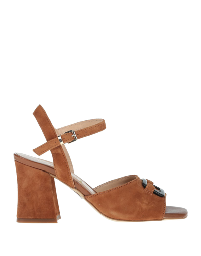 Formentini Sandals In Brown