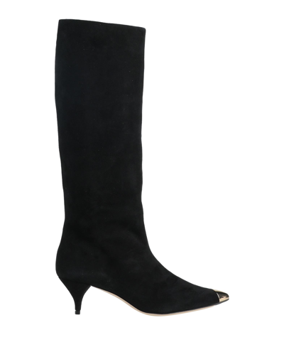 Alchimia Napoli Knee Boots In Black