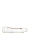 Geox Ballet Flats In White