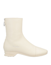 Raf Simons Ankle Boots In Ivory