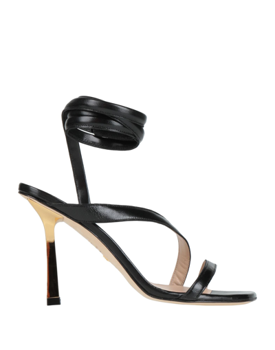 Stuart Weitzman Sandals In Black