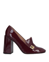 Mulberry Loafers In Red