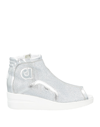 Agile By Rucoline Ankle Boots In Silver