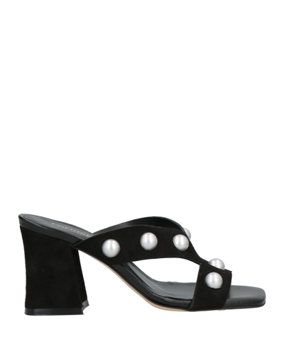 Formentini Sandals In Black