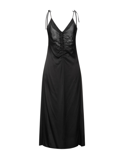 Vicolo Long Dresses In Black