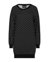 Boutique Moschino Short Dresses In Black