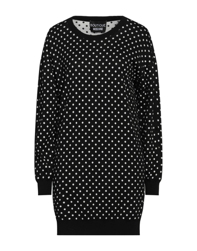 Boutique Moschino Short Dresses In Black