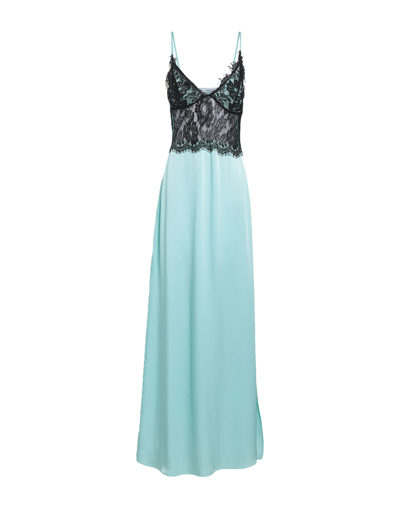 Amen Long Dresses In Turquoise | ModeSens