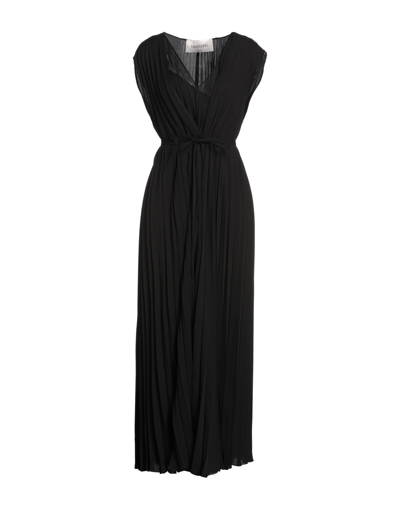 Valentino Long Dresses In Black