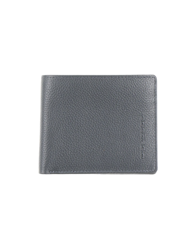 Piquadro Wallets In Grey