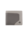 Piquadro Man Wallet Light Grey Size - Ovine Leather