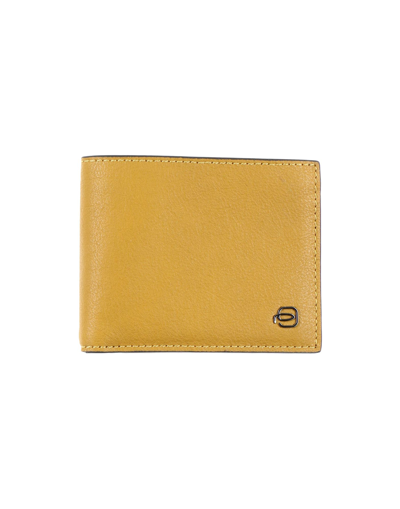 Piquadro Wallets In Yellow