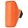 Nike Lean Armband Plus In Total Orange/black/silver