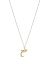 THE ALKEMISTRY 18KT YELLOW GOLD LOVE LETTER L NECKLACE