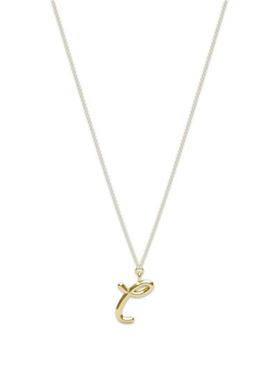 The Alkemistry Love Letter L Initial 18ct Yellow-gold Pendant Necklace In 18ct Yellow Gold