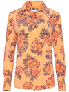 EQUIPMENT ALL-OVER FLORAL-PRINT SHIRT
