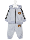 MOSCHINO TEDDY-PATCH TRACKSUIT