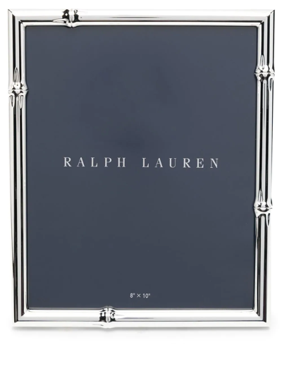 Ralph Lauren Bryce Metal Photo Frame (8cm X 10cm) In Silver