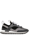 Ferragamo Ladies Chunky Pull-on Hybrid Sneakers In Black