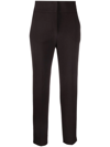 PESERICO HIGH-RISE SLIM-FIT TROUSERS