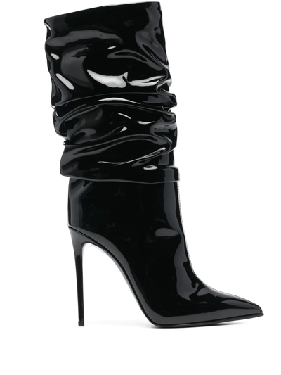 Le Silla Eva 120mm Ankle Boots In Black